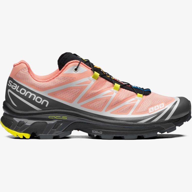 Salomon Xt-6 Tenisky Damske Koralove Čierne | SK 3OMIGP